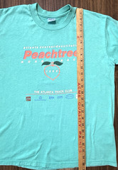 Vintage 1988 Peachtree Road Race T Shirt Large USA Single Stitch Atlanta Tee