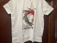 LACOSTE SPORT T-Shirt SIZE 5 / M Chemise Crew Neck Tee CROC
