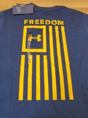 TWO UNDER ARMOUR Freedom Flag T-Shirt Men’s
