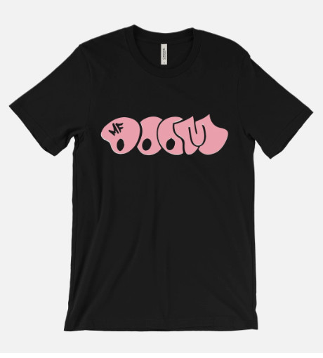 MF Doom T-Shirt – Pink Bubble Tag – doomsday metal fingers madlib madvillain