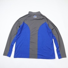 Delaware Blue Hens Colosseum 1/4 Zip Windshirt Pullover Mens Large Blue NWT