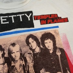 Vintage Tom Petty & The Heartbreakers 1987 Temple In Flames Euro Tour T-Shirt XL