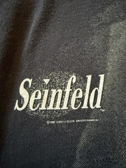 Vintage Fruit Of The Loom Seinfeld Kramer T-shirt From 1993 Size Large