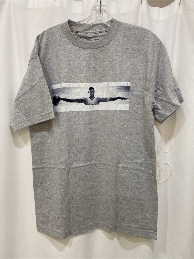 KOBE FOREST LAB SHORT SLEEVE T SHIRT,NEW,MED,GRAY