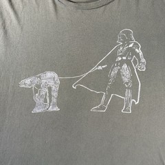 Star Wars M Vintage Men’s Size L Green T-Shirt Darth Vader Y2K