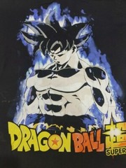 Dragon Ball Z Super Shirt Adult 2XL XXL Black Tee Goku Ultra Instinct Anime