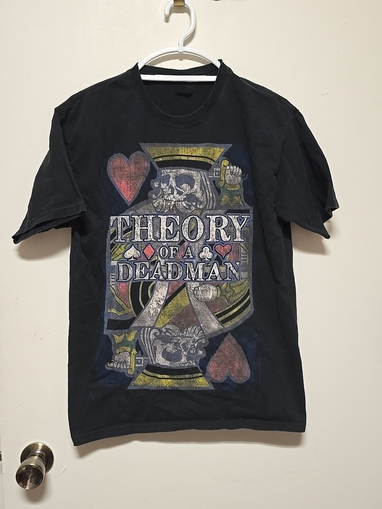NEW! Theory Of A Deadman Back Cotton All size S-5XL Unisex T Shirt AD550