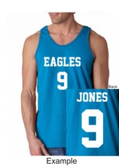 CUSTOM Tank Top JERSEY Personalized ANY COLOR Name Number Team Basketball S-3XL