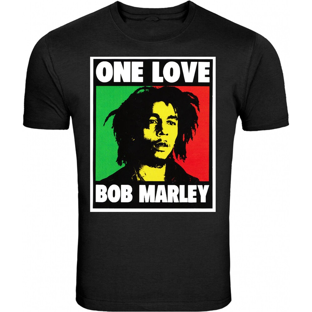 Bob Marley Smoking Joint tee Rasta One Love Lion Zion S – 5XL T-Shirt Tee