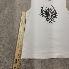 Vintage Sols Jazzy Surf Skate Grunge Shirt Tank Top 90s Yin Yang Large Native
