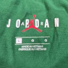 Mens Air Jordan T Shirt Large Green Jumpman Wings Logo Graphic Short Sleeve Nike