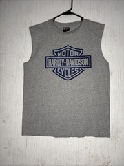 Vintage Genuine Harley Davidson Sleeveless T-Shirt’s Lot Of 6 All Size Large