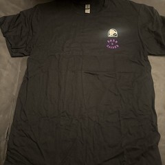 Taco Bell Born x Raised 60th Anniversary T-Shirt, LARGE Original Box & Sticker