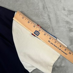 Hudson Outerwear Mens USA Graphic T-Shirt Navy Blue Red Star Sleeve XL