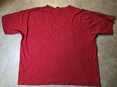 Y2K Karl Kani T Shirt Mens 3XL Red Eagles Graphic Print Short Sleeve Streetwear