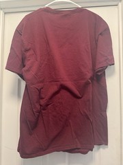 Disney Aladdin Abu Can I Have A Bite? T-Shirt Size 2X Maroon Red