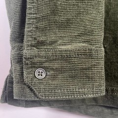 Seasalt Shirt Men’s Medium Woodland Green Ropemaker Waffle Cord RRP £79.99