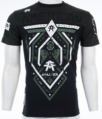 American Fighter Men’s T-shirt FAIRBANKS Athletic Biker Black MMA S-3XL