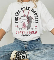 Lost Boys They’re Only Noodles Tee, Santa Carla Retro Movie Shirt