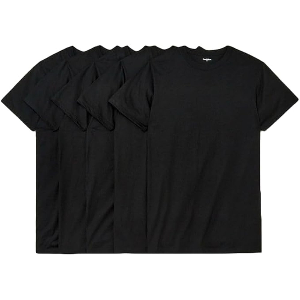 Goodfellow & Co Men’s 4 Pack Short Sleeve Crew Neck Undershirt SIZE Large