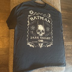 Batman Ouija Board Gotham City Dark Knight Black T-Shirt DC Comics Men’s XL