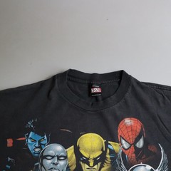 Vtg Y2K Marvel Mad Engine T-Shirt Superhero Hero Portrait XL Extra Large Comic