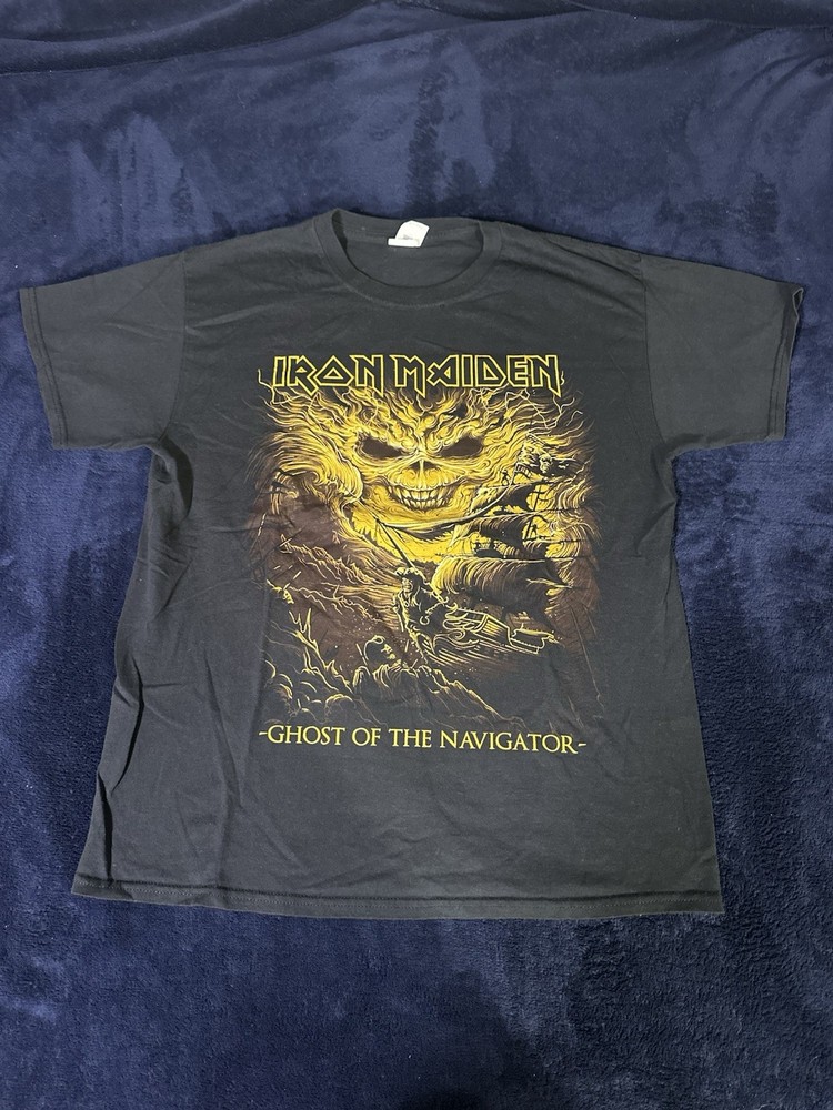 Iron Maiden Ghost Of The Navigator Shirt Large