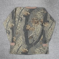 Vintage Ace Sportswear Made in USA Mens XL Camo Long Sleeve Collared Shirt