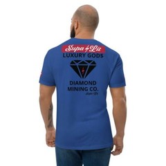 SMC2001 – SUPA LIT DIAMOND MINING CO. Short Sleeve T-shirt