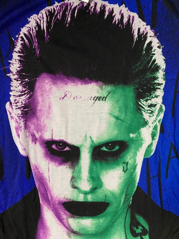 Suicide Squad Joker Villain T-Shirt Size Medium New