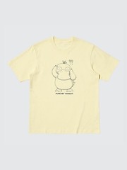 Uniqlo Pokemon Psyduck UT T-shirts Tee Yellow Black Japan Release Extra Large XL