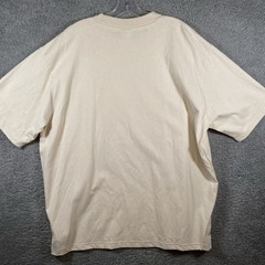 New Balance Lindor T Shirt Size XL Beige MT43710 Oversized Cotton Casual NWT