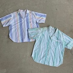 True Vintage Levis & Misc Button Up Shirts Lot of 7 DEFECTS STAINS SOLD AS IS