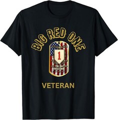 NEW LIMITED The Big Red One Veteran 1st Infantry Of The US Army T-Shirt