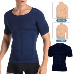 CGTFY Gynecomastia Compression Tank Top Men Classic Athletic Body Shaper Vest US