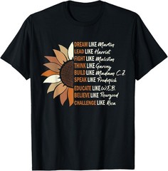 Inspiring Black Leader Dream Like Martin T-Shirt