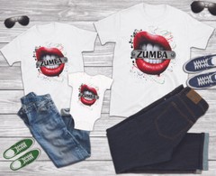 Zumba T-Shirt Dance Fitness Workout Music shirt Exercise Gym aerobic matching