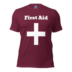 First Aid – Airlume combed and ring-spun cotton t-shirt
