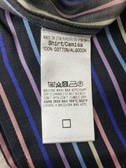 Ermenegildo Zegna Classic Fit Men’s Dress Shirt L Multicolor Single Chest Pocket