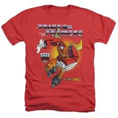 The Transformers Hot Rod T-Shirt Men’s S-5XL Officially Licensed G1 Tee Red