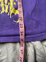 Anvil Purple New York Yankees Graphic Preshrunk T-Shirt Size S