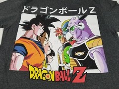 Goku Shirt Mens Small Gray Dragon Ball Z Manga Anime