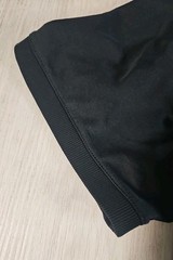 Boss By Hugo Boss Men Black Tee Shirt Front Pocket Logo Ribbed Cuff & Collar XL