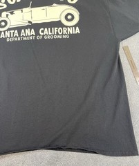 Suavecito Santa Ana California Hot Rod Dept. Of Grooming Black T-shirt 2XL
