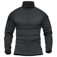 Men’s Tactical Army Military Training Rip-Stop Long Sleeve Casual Work T-Shirt