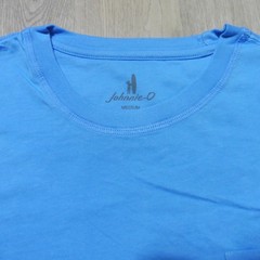 JOHNNIE O Mens M MEDIUM T SHIRT BREWS N VIEWS MALIBLU BLUE RED DALE 2.0 GOLF USA