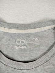 Timberland Shirt Mens 2XL Lot 2 Gray Black Tree Logo Graphic Tee Tagless Organic