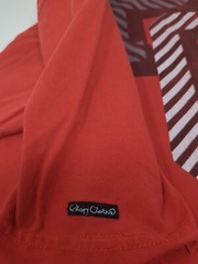 Play Cloths PC Front Graphics Red Men’s T-Shirt Size Large