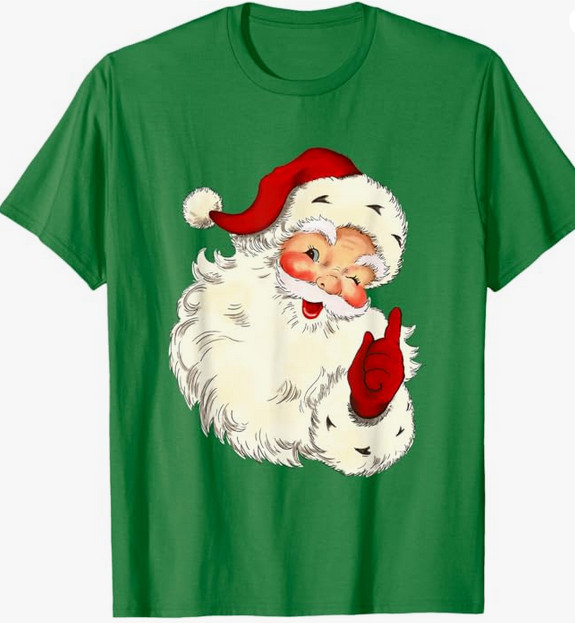 Santa Claus, Father Christmas, Saint Nicholas, T-Shirt