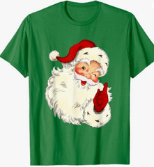 Santa Claus, Father Christmas, Saint Nicholas, T-Shirt